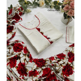 Aatish /3pcs white rose