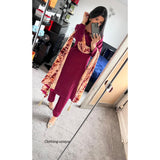 Kashish /b4 deep plum