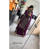 Bespoke Gharara- purple