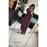 Bespoke Georgette A2/ deep plum